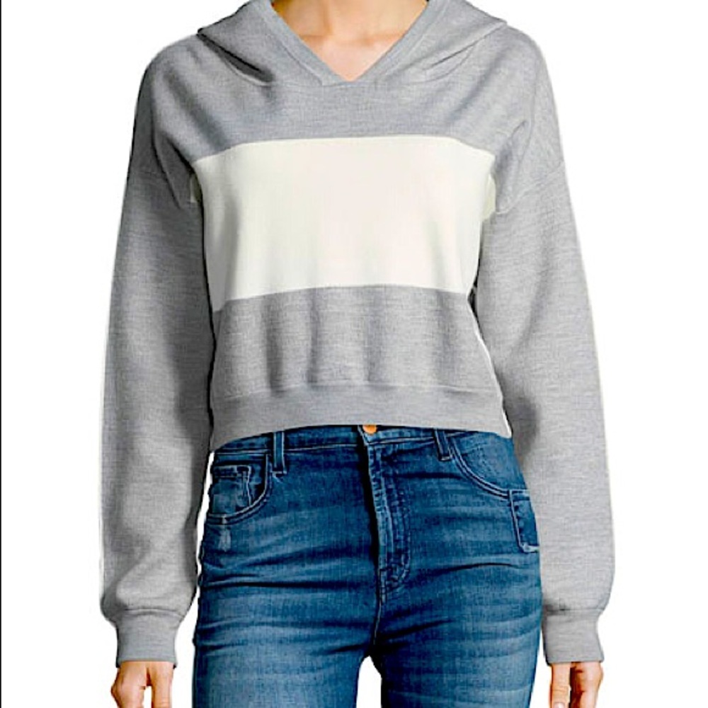 Alice + Olivia size small hooded sweatshirt